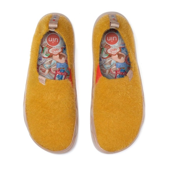 NWT UIN Women’s Comfortable Wide Toe Shoes/Toledo 9 - Curry/US7 - Picture 1 of 12